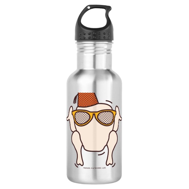 FRIENDS™ | Freundschaften Edelstahlflasche (Vorderseite)