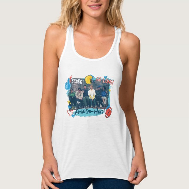 FRIENDS™ | Fußballspiel Tank Top (Vorderseite)