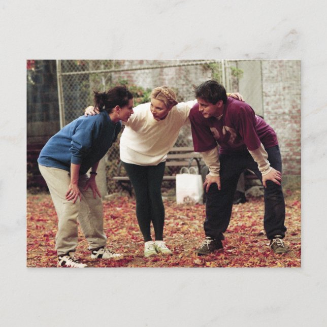 FRIENDS™ | Geller Bowl Team Monica Einladungspostkarte (Vorderseite)