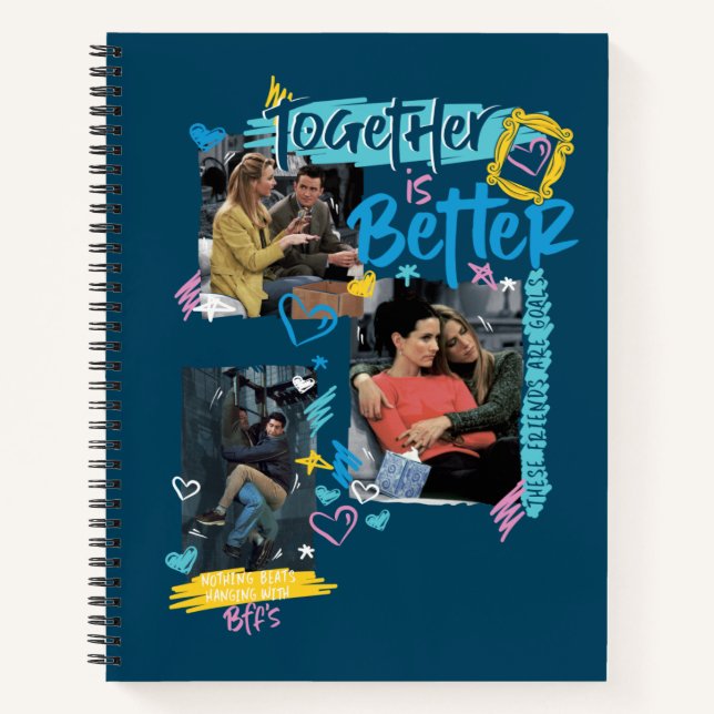 FRIENDS™ | Gemeinsam besser Notizbuch (Vorderseite)