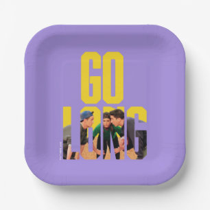 FRIENDS™ Go Long Zitat Pappteller