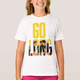 FRIENDS™   Go Long Zitat T-Shirt