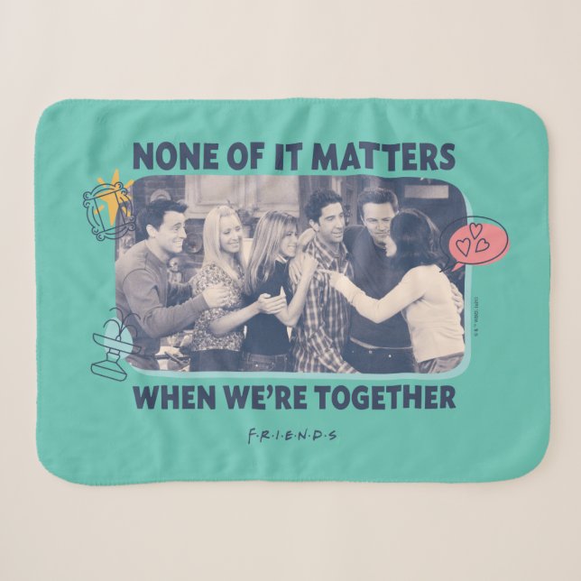 FRIENDS™ | Group Hug Sherpadecke (Vorderseite (Horizontal))