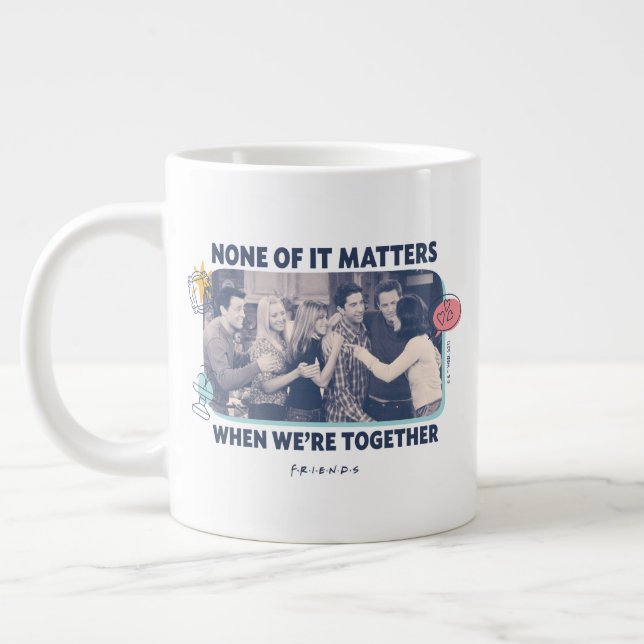 FRIENDS™ | Gruppenumarmung Jumbo-Tasse (Links)