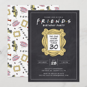 FRIENDS™ Halbpension 30. Geburtstag Einladung