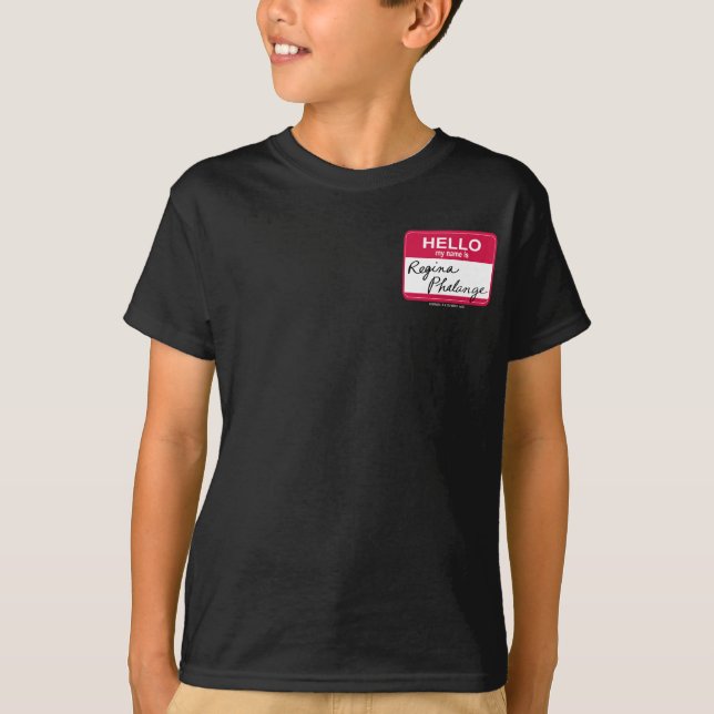FRIENDS™ | Hallo Mein Name ist Regina Phalange T-Shirt (Vorderseite)