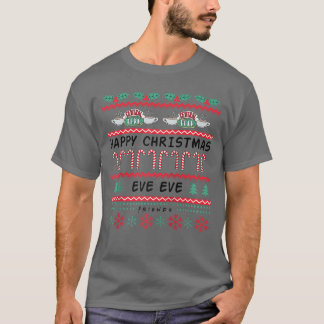Friends Happy Christmas Eve Eve Sweater Baseballee T-Shirt