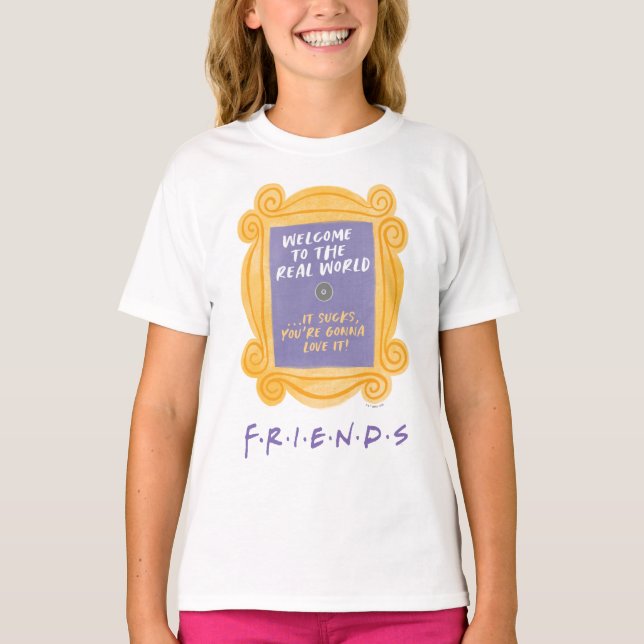 FRIENDS™ | Herzlich willkommen beim Zitat aus der  T-Shirt (Vorderseite)