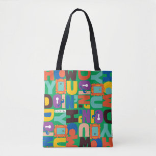 FRIENDS™   How You Doin' Lebendiges Muster Tasche