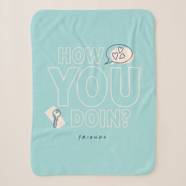 FRIENDS™ | How You Doin? Sherpadecke (Vorderseite)