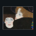 Friends I, The Sisters by Gustav Klimt Postkarte<br><div class="desc">Gustav Klimt - Friends I (The Sisters),  1907. Gustav Klimt (1862-1918) was an Austrian symbolist painter and one of the most prominent members of the Vienna Secession movement.</div>