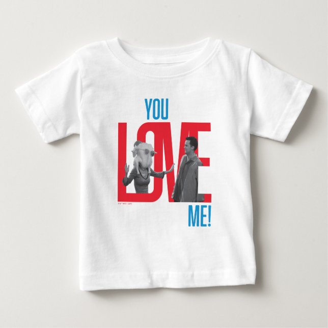 FRIENDS™ | Ihr Liebe-Zitat Baby T-shirt (Vorderseite)