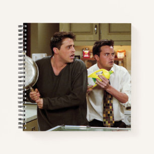 FRIENDS™   Joey & Chandler Scared Notizbuch