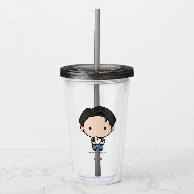 FRIENDS™ | Joey Chibi Acryltrinkbecher (Vorderseite)