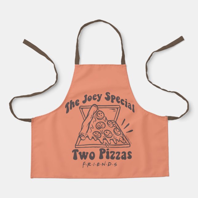FRIENDS™ | Joey Pizza Quote Schürze (Vorderseite)