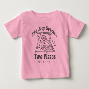 FRIENDS™   Joey Pizza Zitat Baby T-shirt