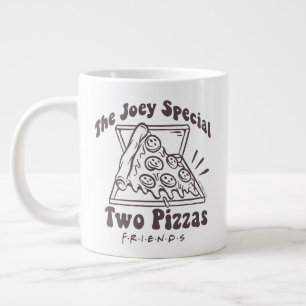 FRIENDS™ Joey Pizza Zitat Jumbo-Tasse