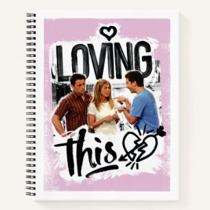 FRIENDS™   Joey, Rachel, & Ross - Das lieben! Notizbuch