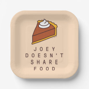 FRIENDS™ Joey teilt Essen nicht Pappteller