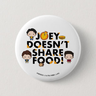 FRIENDS™   Joey teilt Food Chibi nicht Button