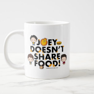 FRIENDS™ Joey teilt nicht gerne Essen Chibi Jumbo-Tasse