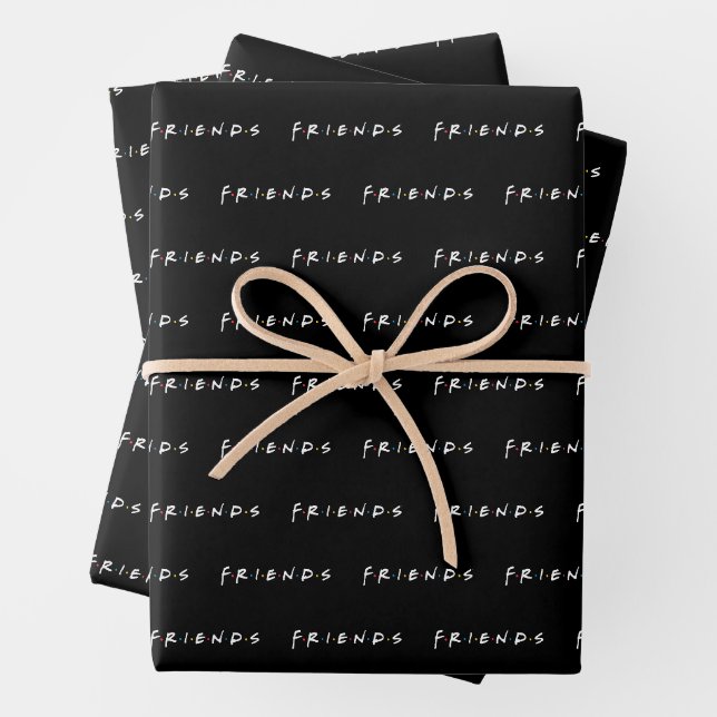 FRIENDS™-Logo Geschenkpapier Set (Beispiel)