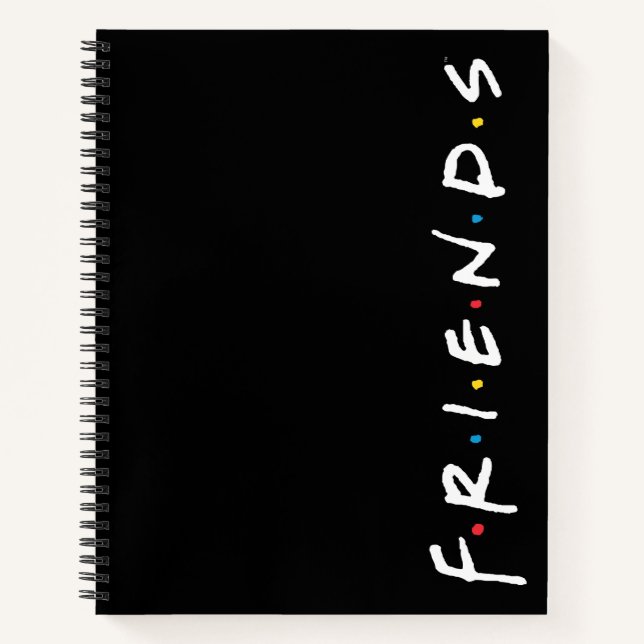 FRIENDS™-Logo Notizbuch (Vorderseite)