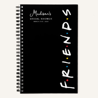 FRIENDS™-Logo | Wedding Brautparty Guest Gift Notizbuch