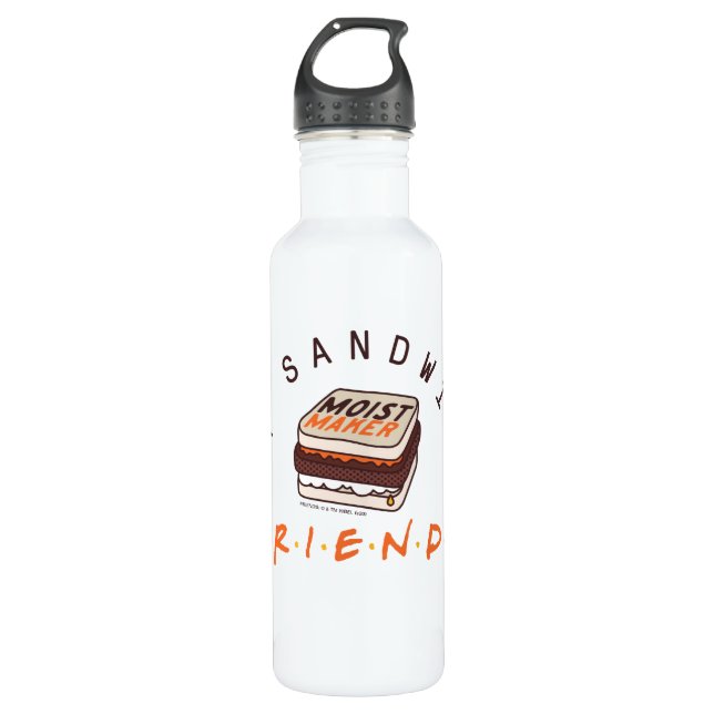 FRIENDS™ | Mein Sandwich Edelstahlflasche (Vorderseite)