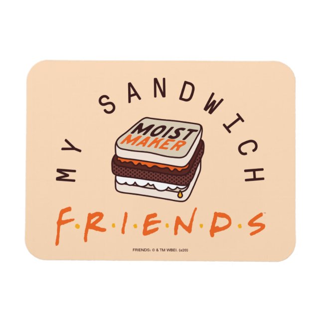FRIENDS™ | Mein Sandwich Magnet (Horizontal)