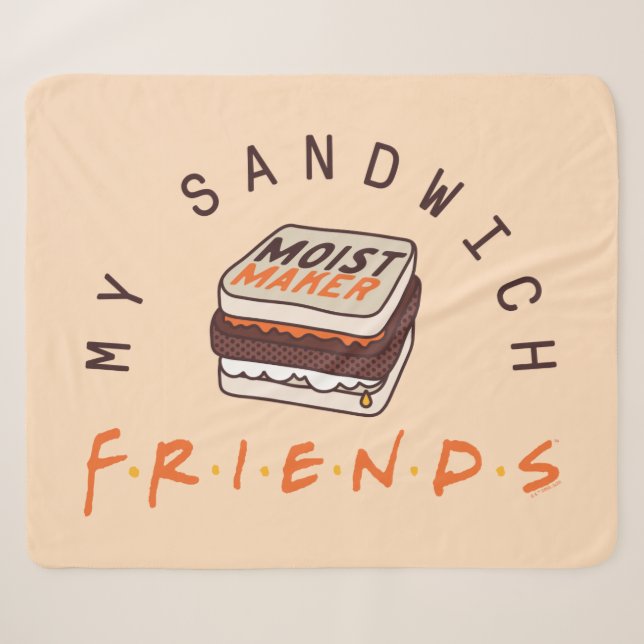 FRIENDS™ | Mein Sandwich Sherpadecke (Vorderseite (Horizontal))