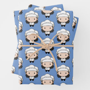 FRIENDS™ Monica Chibi Geschenkpapier Set