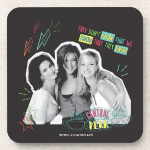 FRIENDS™   Monica, Rachel und Phoebe Getränkeuntersetzer