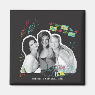 FRIENDS™   Monica, Rachel und Phoebe Magnet