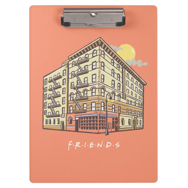 FRIENDS™ | Monica's Apartment Building Klemmbrett (Vorderseite)