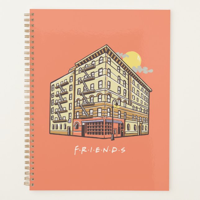 FRIENDS™ | Monica's Apartment Gebäude Planer (Vorderseite)