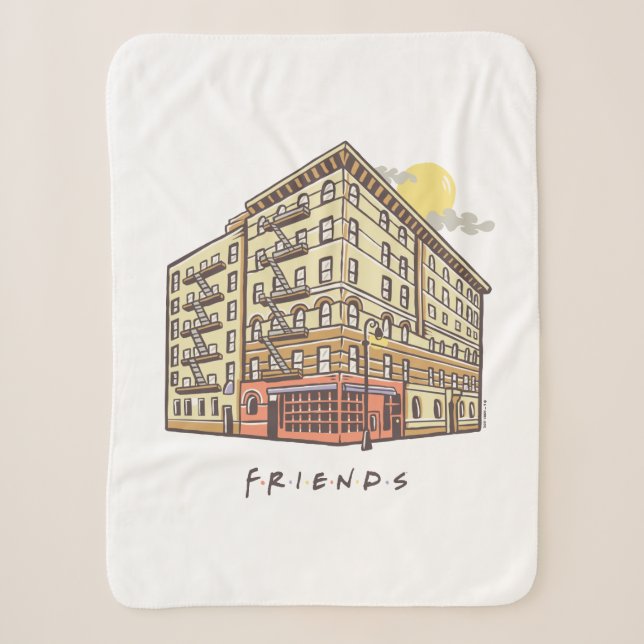 FRIENDS™ | Monica's Apartment Gebäude Sherpadecke (Vorderseite)