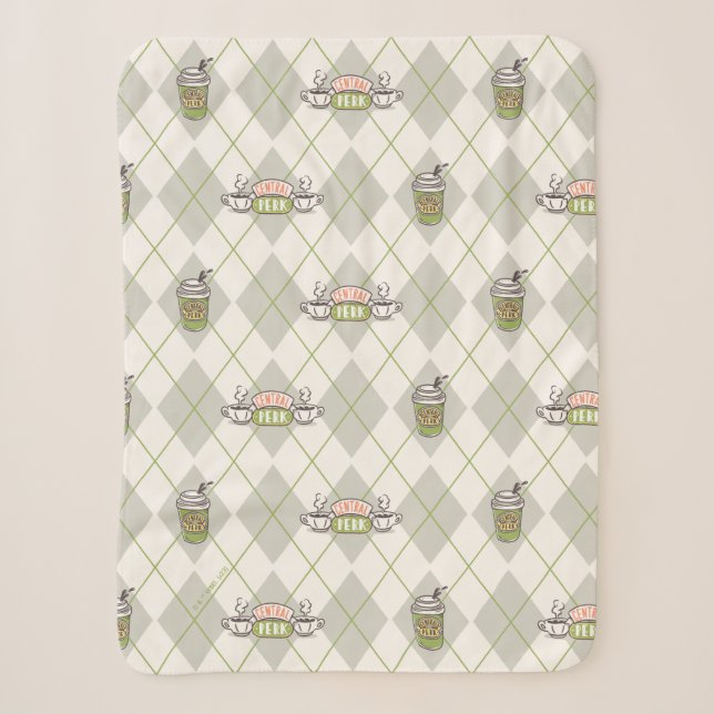 FRIENDS™ | Muster für die Raute von Zentralperk Sherpadecke (Vorderseite)