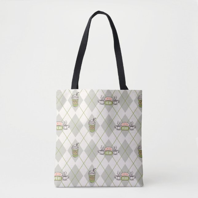 FRIENDS™ | Muster für die Raute von Zentralperk Tasche (Vorderseite)