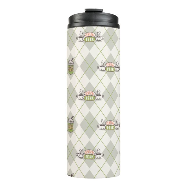 FRIENDS™ | Muster für die Raute von Zentralperk Thermosbecher (Vorderseite)