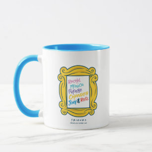 FRIENDS™ Namen im Guckloch Tasse