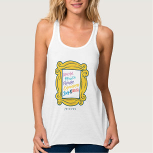 FRIENDS™-Namen in Peephole Tank Top
