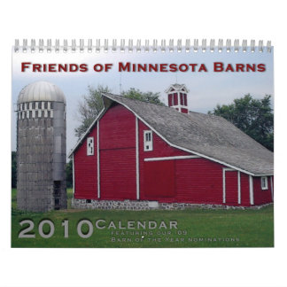 Friends of Minnesota Barns 2010 Calendrier