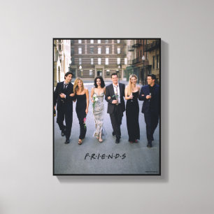 FRIENDS™   Paare in formeller Kleidung Leinwanddruck
