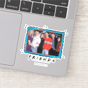FRIENDS™ Paare in Straßenkleidung Aufkleber