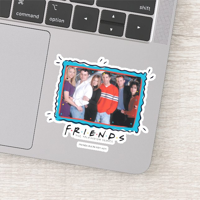 FRIENDS™ | Paare in Street Clothes Aufkleber (Detail)