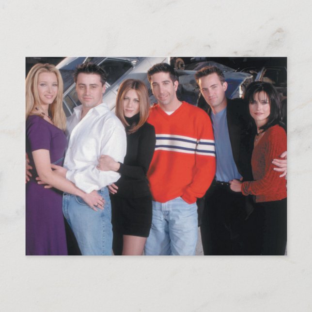 FRIENDS™ | Paare in Street Clothes Einladungspostkarte (Vorderseite)