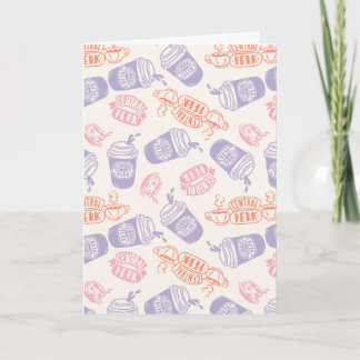 FRIENDS™ | Pastell Central Perk Muster Karte