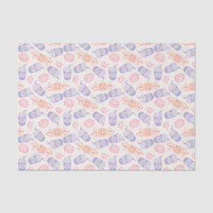 FRIENDS™ Pastell Central Perk Muster Seidenpapier