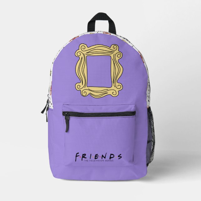 FRIENDS™ | Pepper-Rahmen Bedruckter Rucksack (Vorderseite)